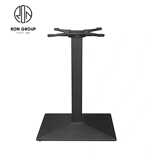 foshan furniture suppliers  metal furniture hardware leg with  Black power coat