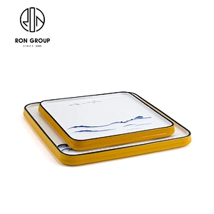 foshan supplier restaurant ceramic dinner plates tableware sets ceramic dishes plates