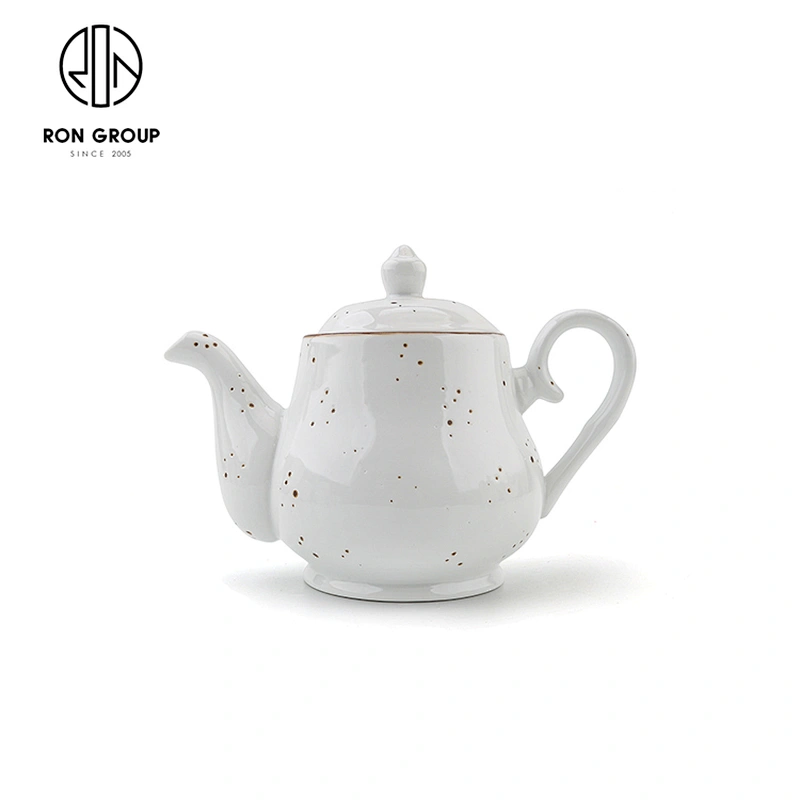 Europe Style Concise Design Wedding Used Coffee Porcelain Tea Pot With Lid