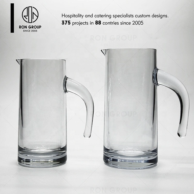 Unbreakable Plastic Cup Clear Transparent Beer Cup With Handle