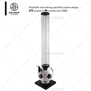 Custom logo bar restaurant plastic 3L beer water dispenser
