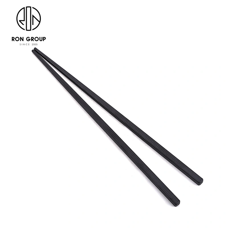 Hot Sale Hotel Restaurant Three-wire Style Black Color Japanese design chopsticks