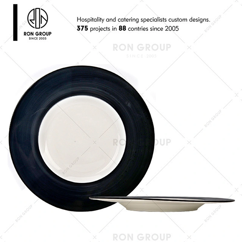 Wholesale Restaurant Ceramic Soup Bowl With Handle