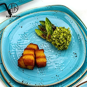 High Quality Portable Fashion Unique Plates For Restaurants
