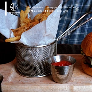 Wholesale Restaurant Stainless Steel Small French Fry Basket