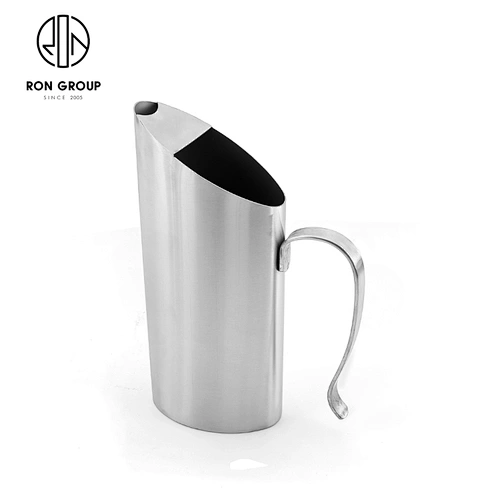 Restaurant Hotel 1L Stainless Steel Thick Teapot Metal Water Pot