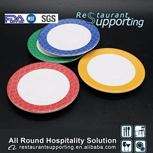 Wholesale Sushi restaurant round melamine wares