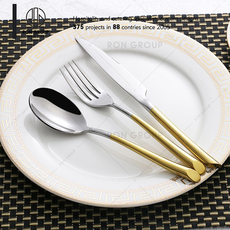 Wholesale Restaurant Stainless Steel Knife Fork Spoon Set