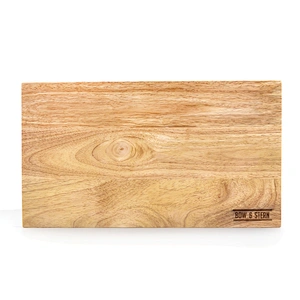 Hot Sale Restaurant Custom Logo Rectangle Steak Cutting Wooden Stone Board