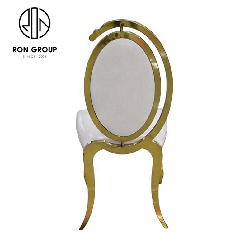 Modern Luxury Indoor Furniture Stainless Steel Legs Dining Chair