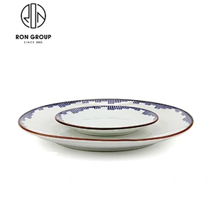Wholesale Restaurant Porcelain Square Shape Flat Plate