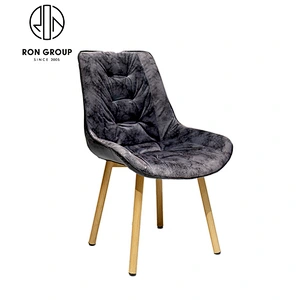 Wholesale Coffee Shop Metal Dining Chair With Rope Seat