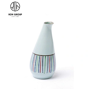 Japanese & Korean style irregular ceramic big sake pot