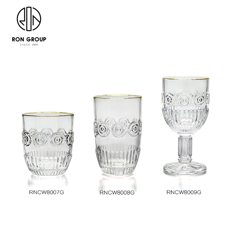 Wholesale Clear Crystal Glass Cup Wine Beverage Milk Juice Whisky Glass