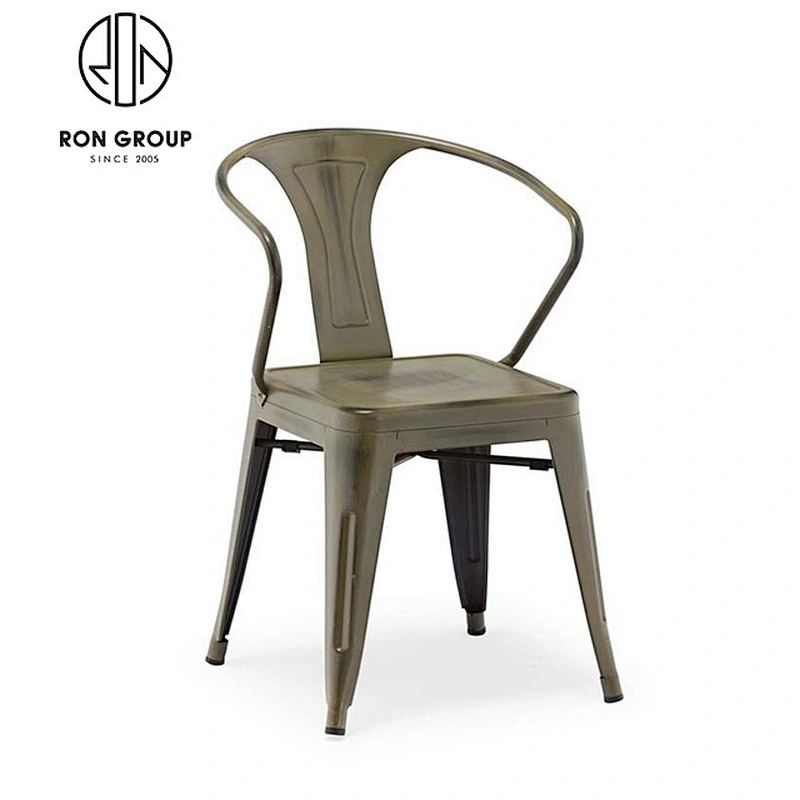 Hot Sale Cafe Vintage Industrial Metal Chair