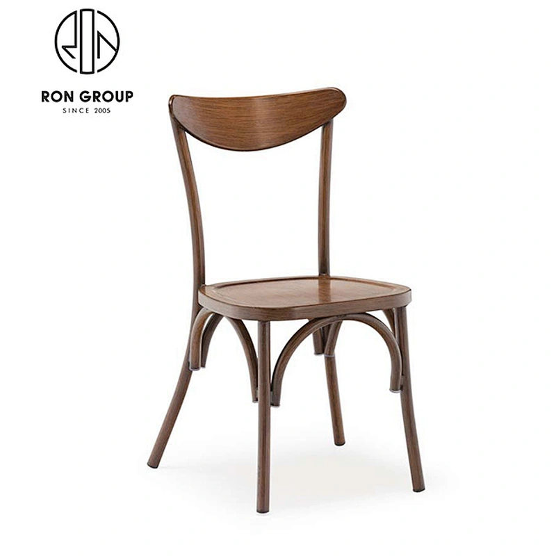 Vintage Modern Luxury Metal Restaurant Chair