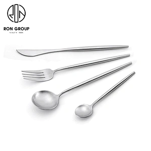 Wholesale Restaurant Tableware Silver Stainless Steel Quality Cutlery