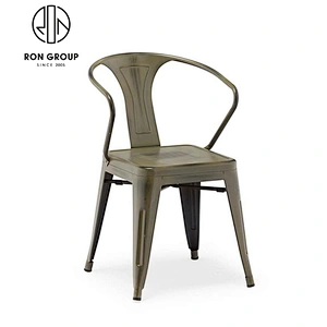 Wholesale Different Sizes Metal Vintage Chair For Restaurant Cafe