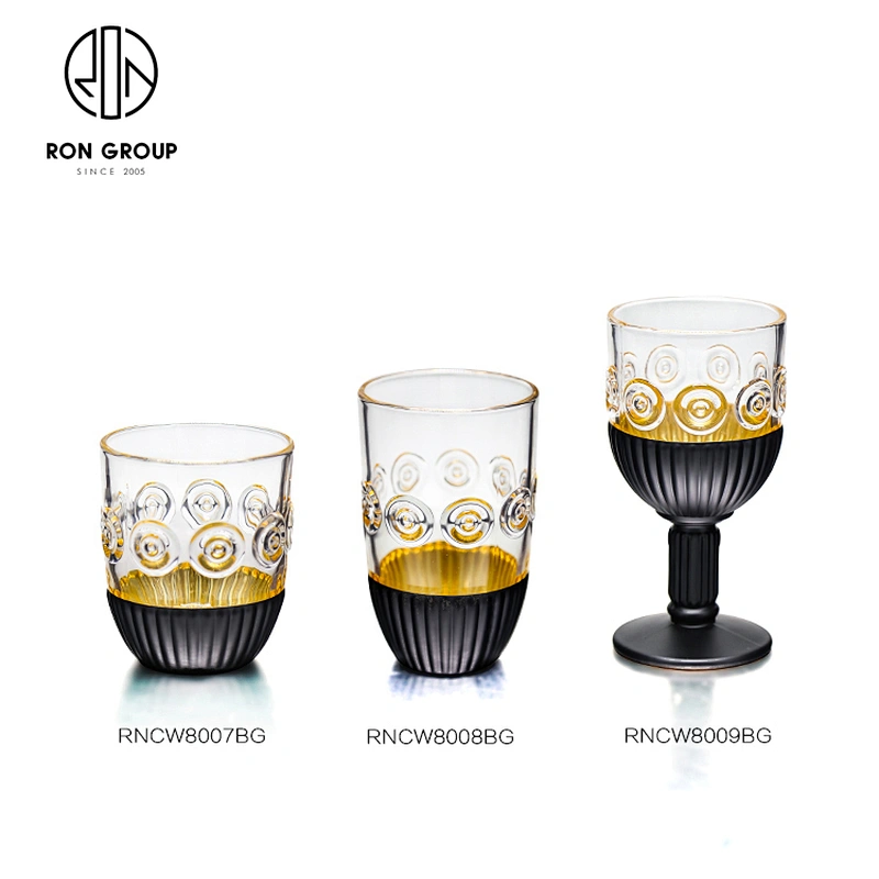 Wholesale Clear Crystal Glass Cup Wine Beverage Milk Juice Whisky Glass