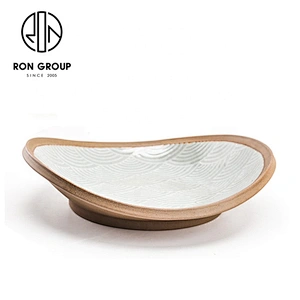 Stylish Quality Cutlery Set Generic Portable Concave Round Plate