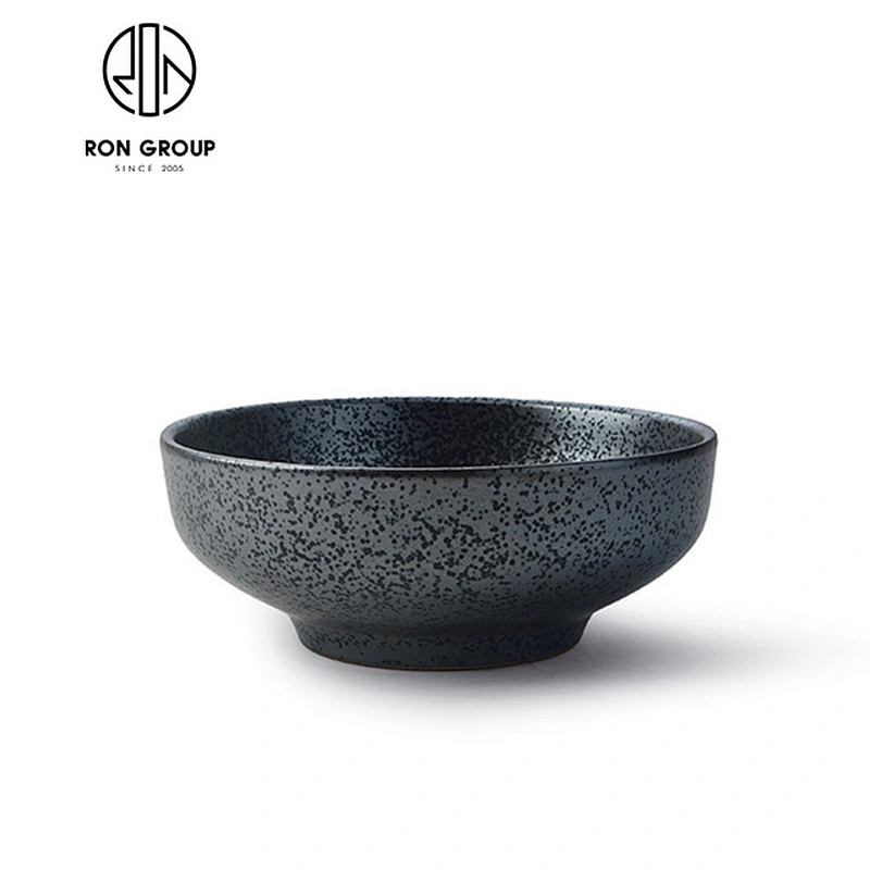 Wholesale Restaurant 6 Inch Matt Black Ceramic Bowl