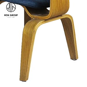 Wholesale Ash Wooden Leisure Soft Seat Restaurant Chair For Dining