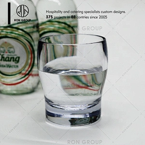 Wholesale Bar Restaurant Party Portable Lightweight Glass Cup