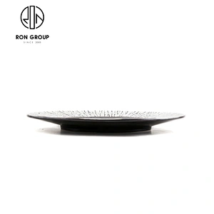 Restaurant Catering Dinnerware Luxury Custom Porcelain 10.75'' Shallow Plate