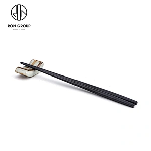 Hot Sale Hotel Restaurant Fish Style Black Color Japanese design chopsticks