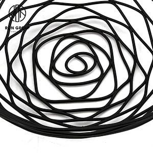 Accept Customization Metal Iron Wire Kitchen Accessories Black Large Size Bread Basket