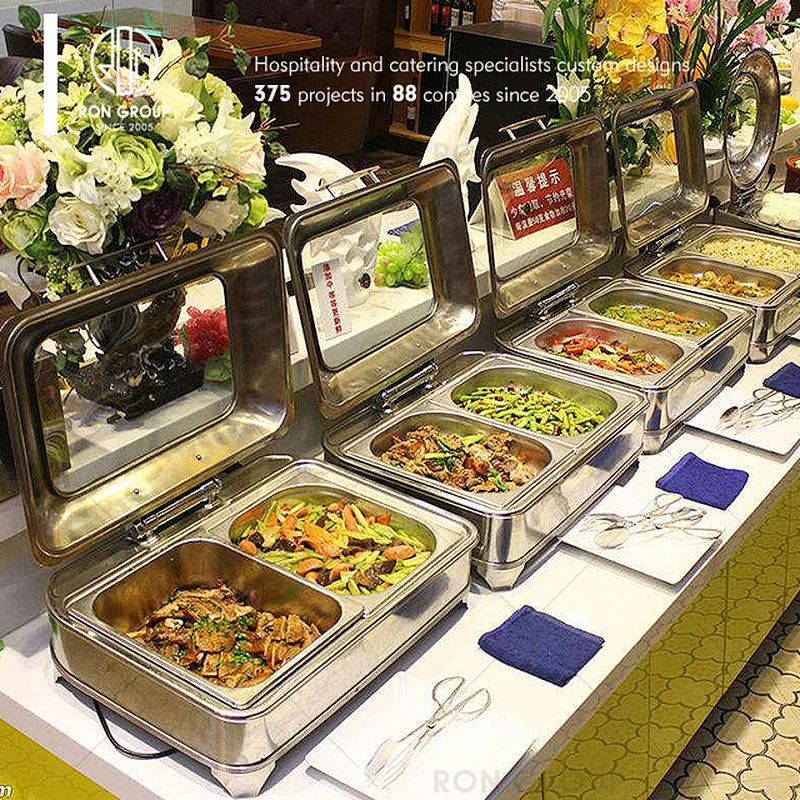 Muk Hotel Restaurant Buffet New Design Chafing Dish Stand