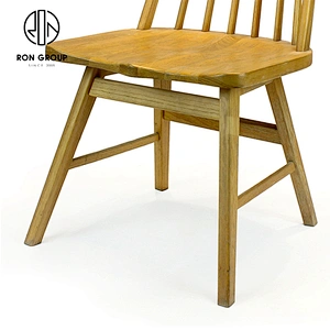 Commercial Modern Fabric Ash Wood Dining Chair Restaurant Chairs