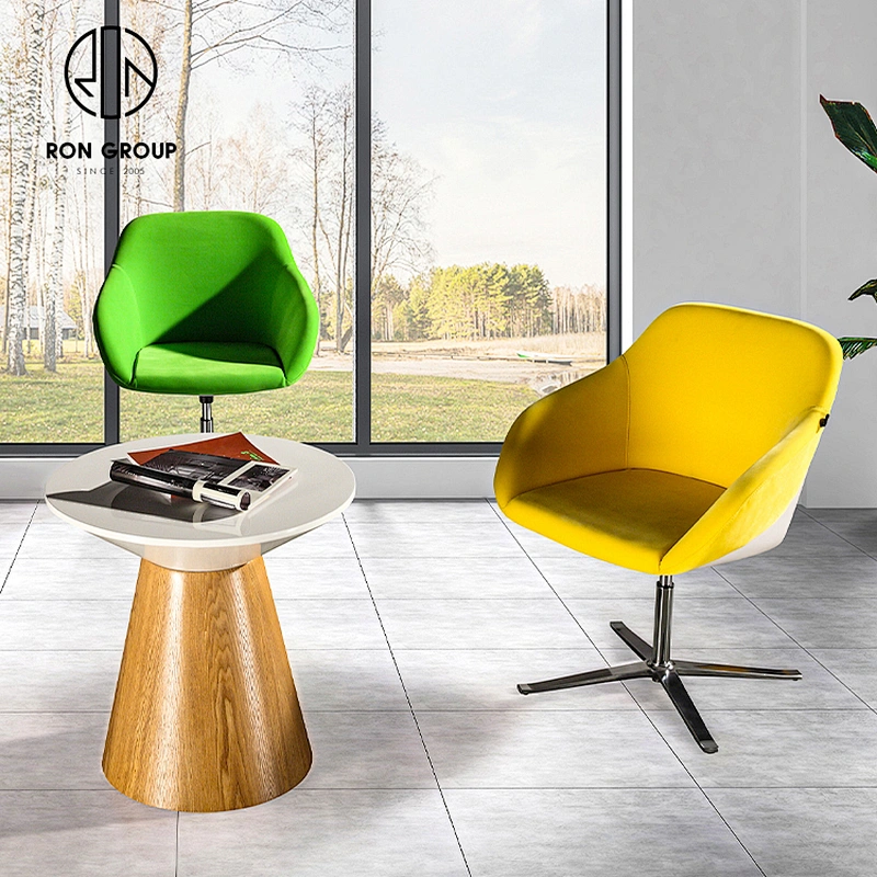 Fashionable Lounge Comfort Plastic Back Chair Modern Leisure Chair