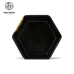 High Quality Dinnerware Sauce Dish Snack Food Hexagonal Small Plate