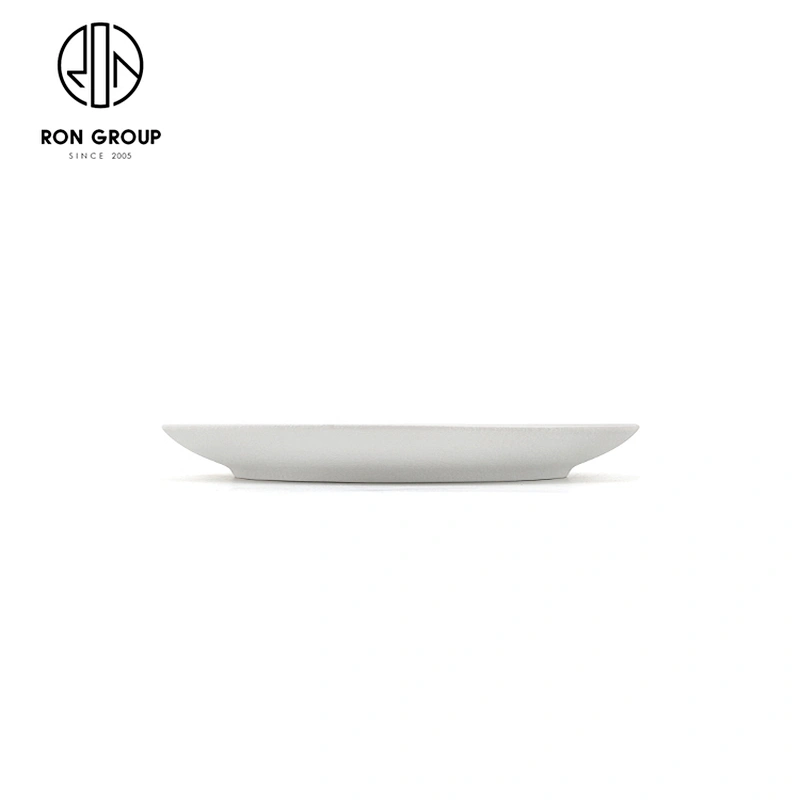 Restaurant Catering Food Plate Hotel Dinnerware Shallow Round White Dinner Plates