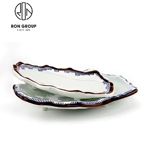 Wholesale Restaurant Ceramic Serving Dish Plate