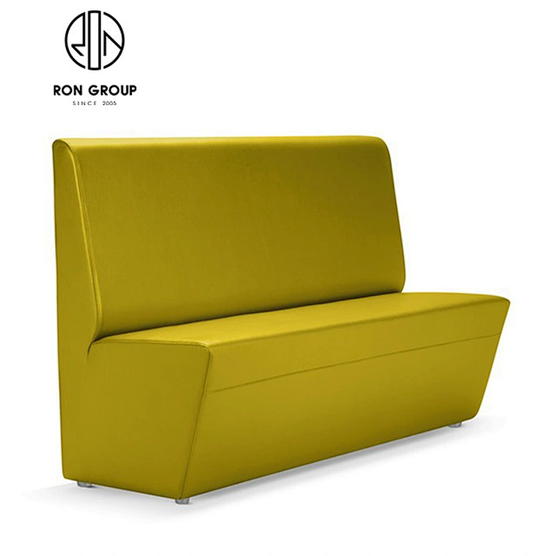 Wholesale Restaurant Coffee Shop Custom Furniture White Sofa