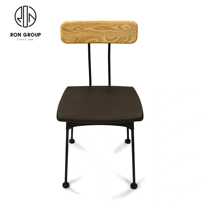 High Quality Cafe Restaurant Furniture Modern Wooden Cushion Dining Chair