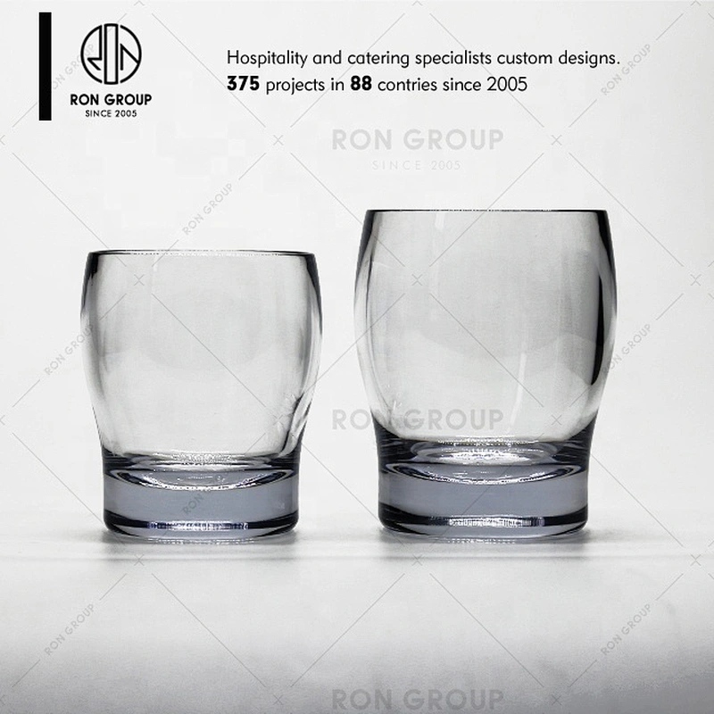 Wholesale Bar Restaurant Party Portable Lightweight Glass Cup