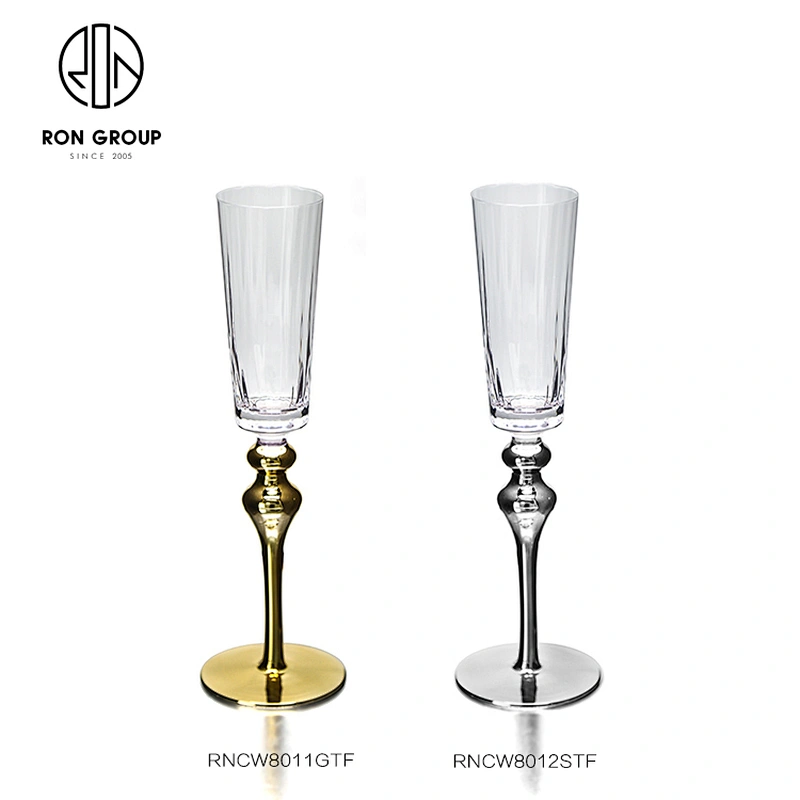 Luxury Wedding Creative Wholesale Wine Glass Crystal Champagne Goblet Glass