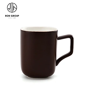Hotel Restaurant Use Food Grade Ceramic Coffee Cup Travel With Handle
