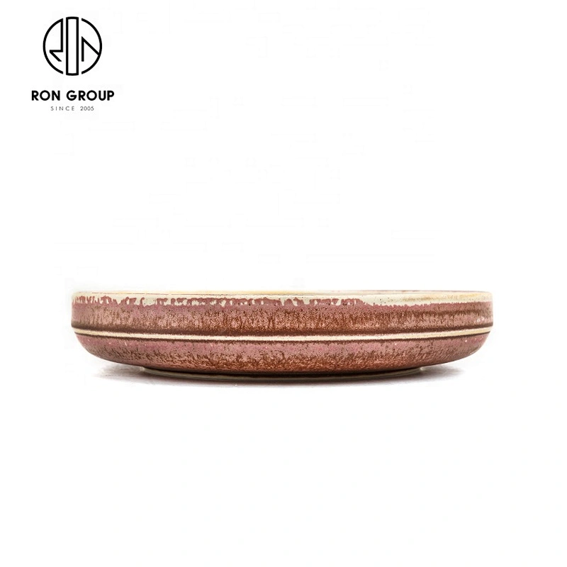 Custom Irregular Shape Flange Straight Edge Soup Plate For Restaurants