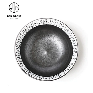 Wholesale Restaurant Japanese Style Round Ceramic Small Rice Soup Noodle Bowl