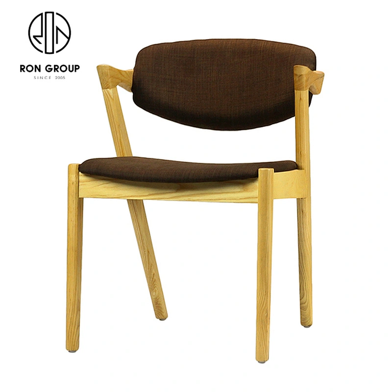 Low Back Antique Leisure Soft Seat Wooden Restaurant Dining Chairs