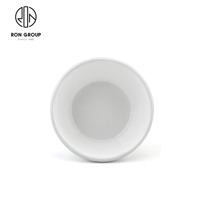 Restaurant Household Cereal Oatmeal Serving Salad Bowls Round Porcelain Dinner Bowl