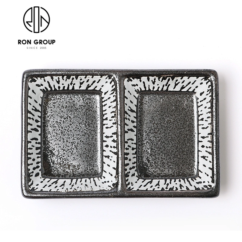 Restaurant Tableware Ceramic Soy Sauce Snacks Dish Seasoning Dish