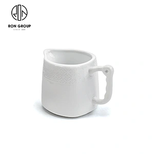 High Quality Custom Design Porcelain Coffee Milk Pot For Hotel