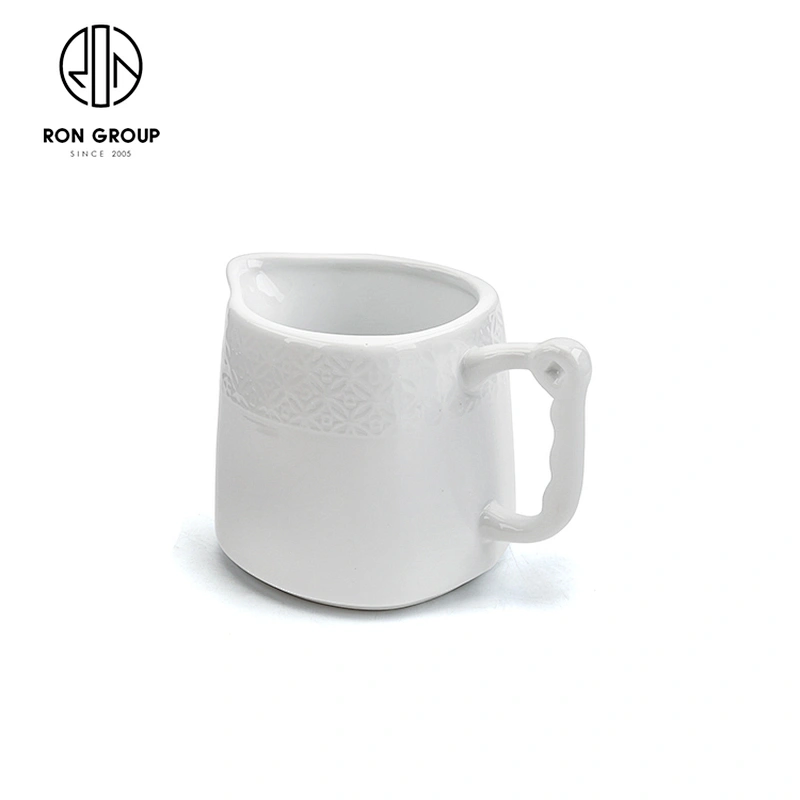 High Quality Custom Design Porcelain Coffee Milk Pot For Hotel