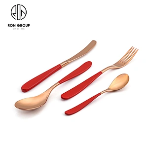 Hot Dinner Set 4pcs Stainless Steel Wedding Gift Set Tableware