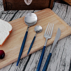 Wholesale Dinnerware Sets Wedding Party Home Use Stainless Steel Cutlery